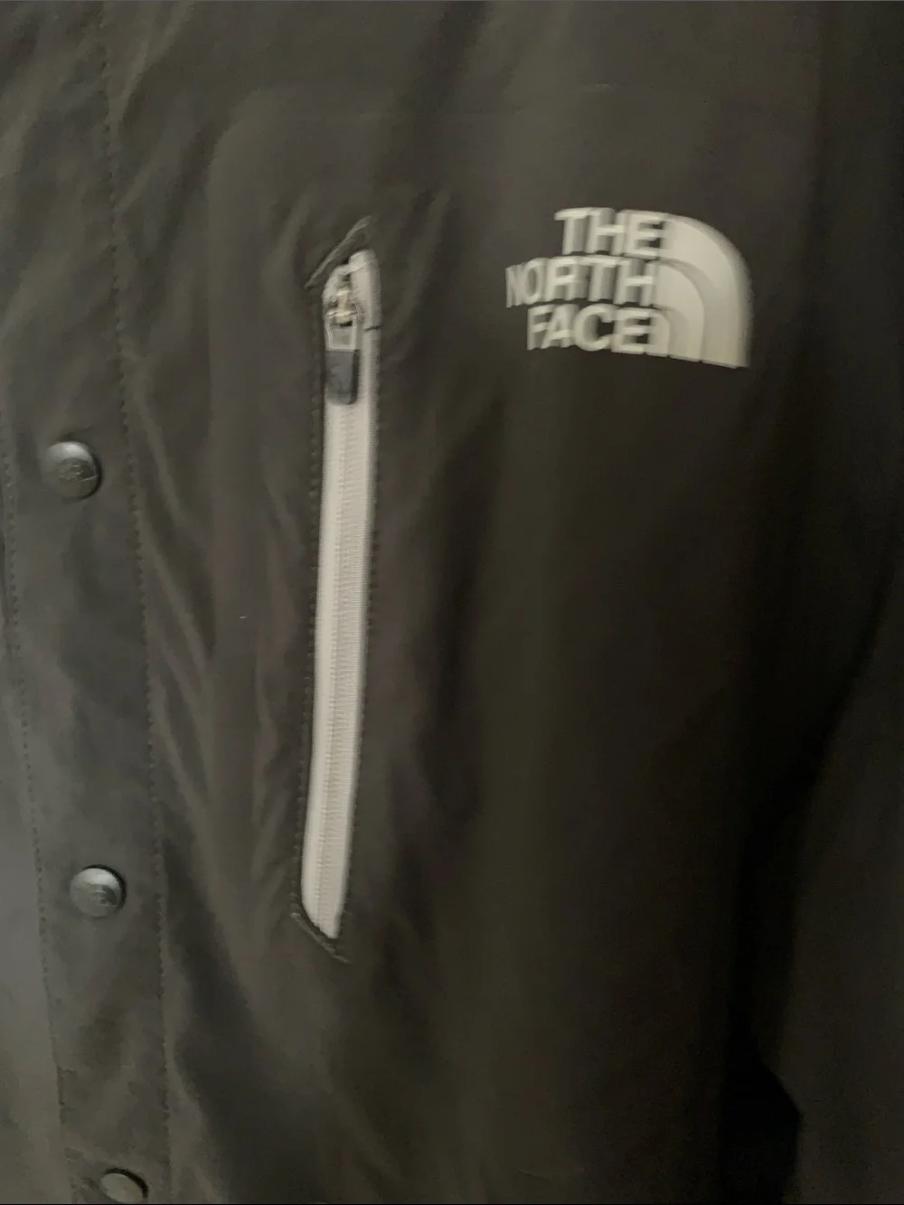 The North Face Black Lightweight Button-Up Shirt Jacket - Picture 5 of 13